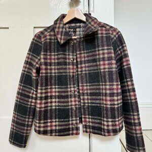 Banana Republic — Women's Plaid Short Jacket — US Size XS Petite